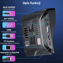 MULTIMEDIJSKI AVTO PREDVAJALNIK 7 INCH + CESTNA NAVIGACIJA + FM RADIO