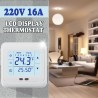DIGITALNI TOUCH TERMOSTAT ZA OGREVANJE, ZASLON NA DOTIK, 220V