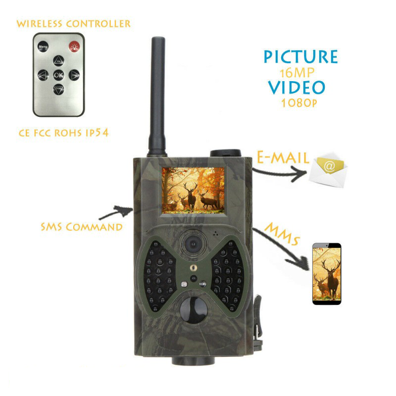 MMS LOVSKA KAMERA 16M pixels, HD 1080P + SD KARTICA 32GB, POŠLJE SLIKO