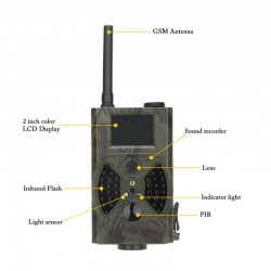 MMS LOVSKA KAMERA 16M pixels, HD 1080P + SD KARTICA 32GB, POŠLJE SLIKO